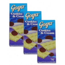 Goya: 3pcs Cookies & Cream 38g/each